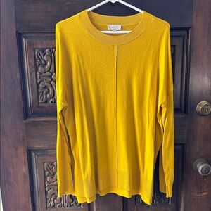 LOFT Mustard Yellow Sweater